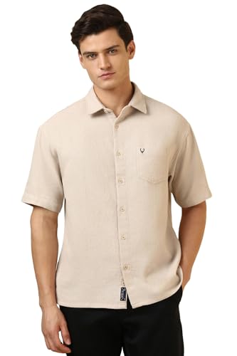 Allen Solly Men Cotton Blend Regular Fit Casual Shirt - Image 2