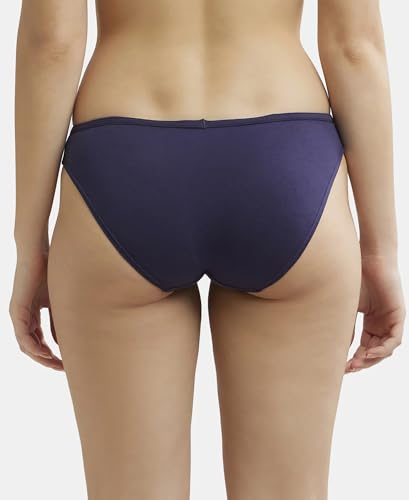 Jockey Women's Mid Waist Bikini Super Combed Cotton Elastane - Image 5