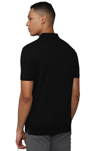 Allen Solly Men's Cotton Solid Regular Fit T-Shirt - Image 4