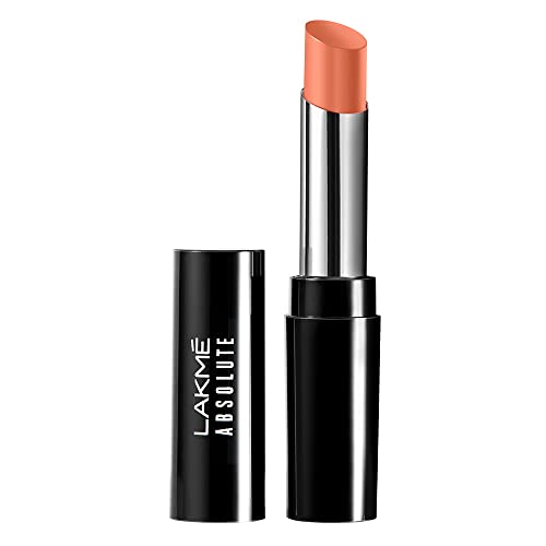 Lakme Absolute Skin Dew Satin Lipstick 104 Nude Flair - Image 2