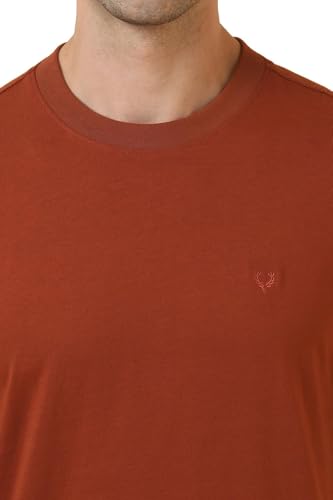Allen Solly Men Cotton Regular Fit Drop Shoulder T-shirt - Image 5