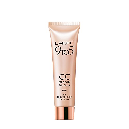 Lakme 9to5 CC Cream Mini Beige SPF 30 Natural Coverage - Image 2