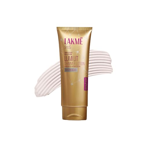 Lakme Lumi Lit Highlighter Body Lotion Gold 100g - Image 2