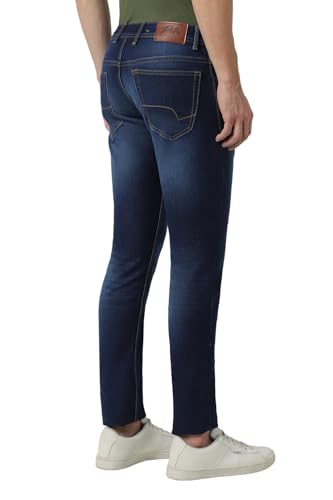 Peter England Men's Skinny Fit Mid Rise Stretchable Jeans - Image 4