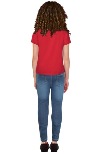 Allen Solly Girl's Cotton Regular Fit T-Shirt - Image 3