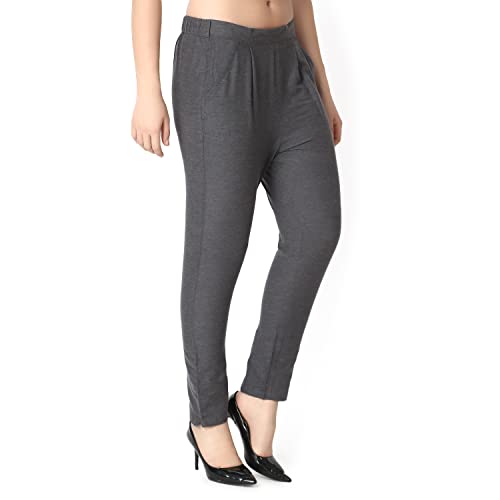 Leriya Fashion Women Casual Formal Western Stylish Rayon Trouser Regular Fit Plain Pyajama Pants Low - Authentic Leriya Clothing | UrbanThreads - Image 4