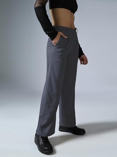 LERIYA Fashion High Waist Cotton Trousers for Women – Flared Parachute Pants with Side Pockets | Cas - Authentic LERIYA Clothing | UrbanThreads - Image 4