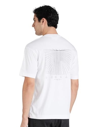 Allen Solly Men Cotton Regular Fit Drop Shoulder T-shirt - Image 2