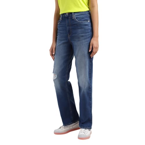 Levi's Women's 724 High Rise Ribcage Straight Fit Jeans - Image 4