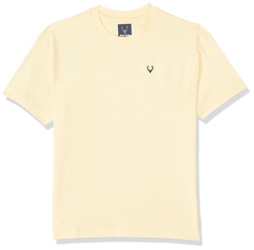 Allen Solly Boys Oversized Crew Neck T-Shirt Stag Logo - Image 2