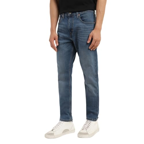 Levi's Men's 512 Slim Tapered Fit Mid Rise Blue Jeans - Image 4