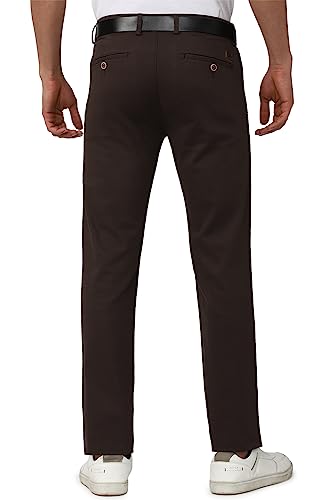 Peter England Men's Super Slim Fit Stretchable Casual Trouser - Image 5