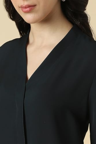 Allen Solly Womens Full Sleeve V Neck Top - Image 5