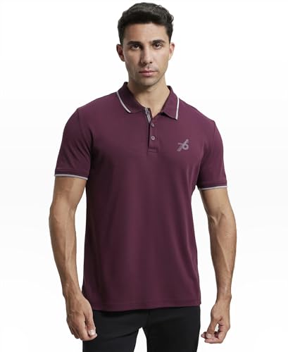 Jockey Men's Solid Half Sleeve Polo T-Shirt M - Image 2