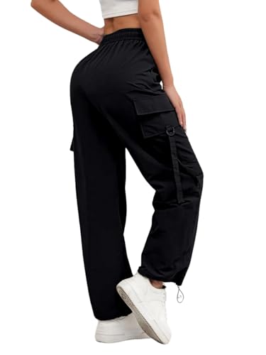 Leriya Fashion Women's Regular Fit High Rise Trouser | Cargo Style Trousar Track Pants | Hight Waist - Authentic Leriya Clothing | UrbanThreads - Image 2
