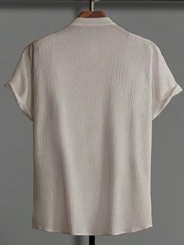 UrbanThreads: Men's Half Sleeve Tee - Stylish Comfort, Plus Sizes! - Image 4