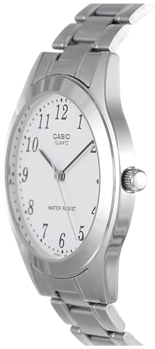 Casio Men Analog White Dial Watch MTP-1128A-7B - Image 5