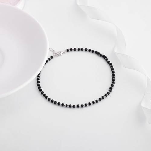 GIVA 925 Silver Swaying Shadows Anklet for Women - Image 5