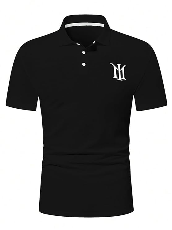 LERIYA FASHION Polo T-Shirt for Men – Cotton Short Sleeve Regular Fit Tee | Perfect for Golf, Travel - Authentic LERIYA Clothing | UrbanThreads - Image 4