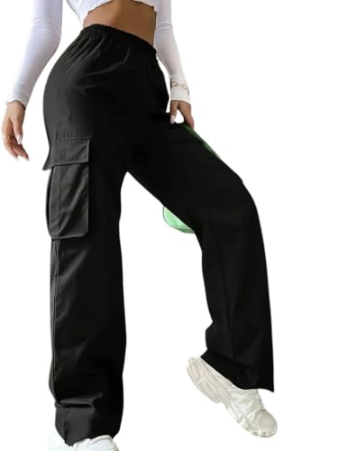 Leriya Fashion Womens High Rise Cargo Pants | Trousers | High-Waisted | Pants | Korean Trousers | Ba - Authentic Leriya Clothing | UrbanThreads - Image 2