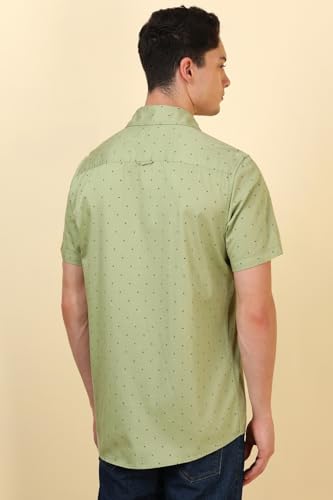 Allen Solly Men Cotton Solid Regular Fit Shirt - Image 4