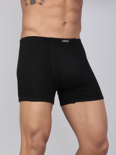 Levi's Men's Comfort Regular Fit Solid Boxer Brief - Image 5