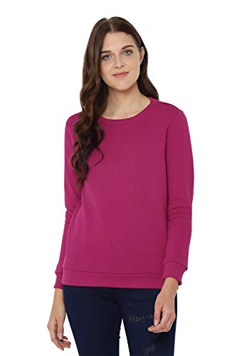 Allen Solly Women's Synthetic Round Neck Sweatshirt - Image 2