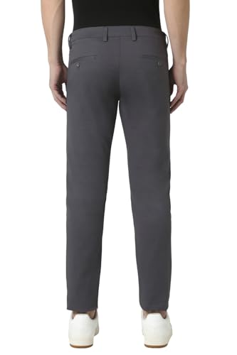 Peter England Men Mid Rise Skinny Fit Casual Trouser Chinos - Image 5