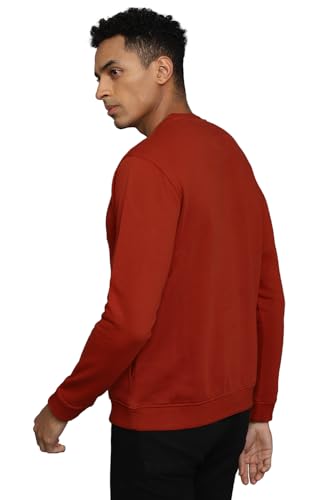 Allen Solly Men Cotton Crew Neck Sweatshirt - Image 4