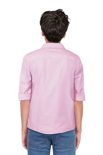 Allen Solly Junior Beige Cotton Shirt Boys - Image 3