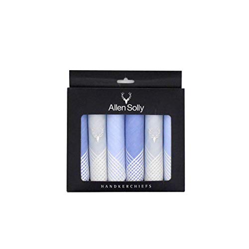 Allen Solly Men's Cotton Pastel Handkerchief Pack of 6 - Image 4