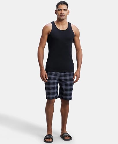 Jockey US88 Men's Regular Fit Printed Bermuda Shorts - Image 5