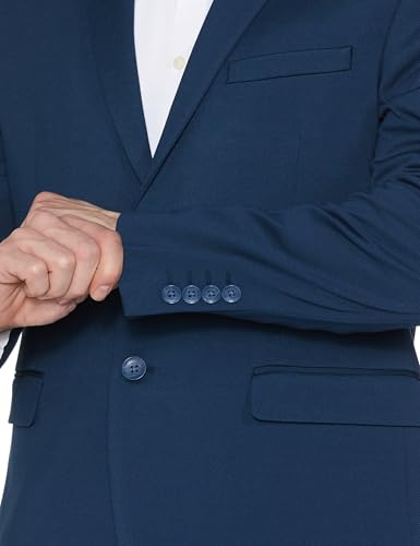 Peter England Men's Neo Slim Knit Textured Blazer - Image 3