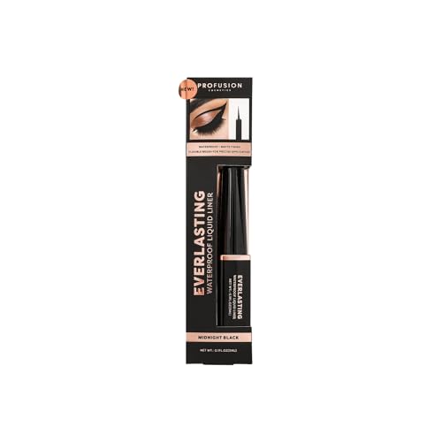 Profusion Cosmetics Everlasting Waterproof Liquid Eyeliner - Black - Image 5