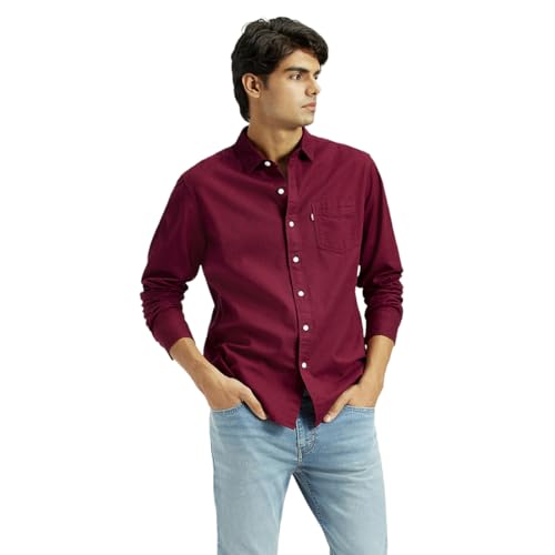 Levi's Men's Solid Slim Fit Shirt - Image 5