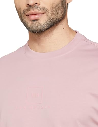 Van Heusen Men's Oversized Drop Shoulder Logo T-Shirt - Image 4