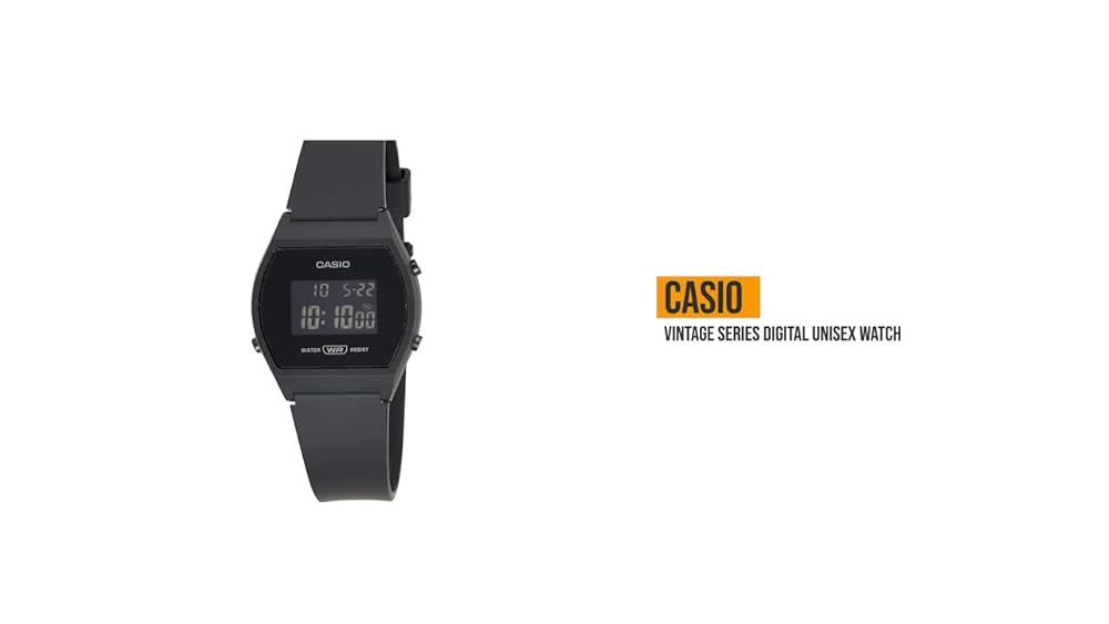 Casio LW-204-1BDF Black Digital Watch Unisex-Adult - Image 3