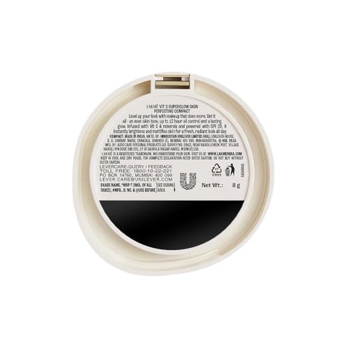 Lakme Superglow Vit C Compact Beige 24 8gm - Image 4