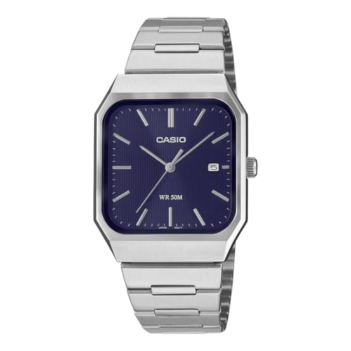 Casio Men MTP-B185D-2A1VDF Analog Blue Dial Watch - Image 2