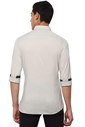 Allen Solly Grey Slim Fit Shirt - Image 4