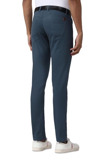 Peter England Men's Mid Rise Skinny Fit Casual Trouser - Image 4