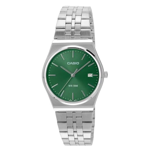 Casio MTP-B145D-3AVDF Green Dial Retro Watch - Image 2