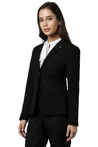 Allen Solly Women's A-Line Coat Regular Blazer - Image 4