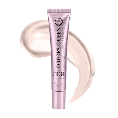 Colors Queen Strobe Cream Golden Pink 30g Primer Highlighter Moisturizer - Image 2