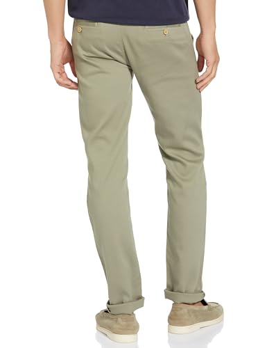 Peter England Men's Super Slim Fit Stretchable Casual Trousers - Image 3
