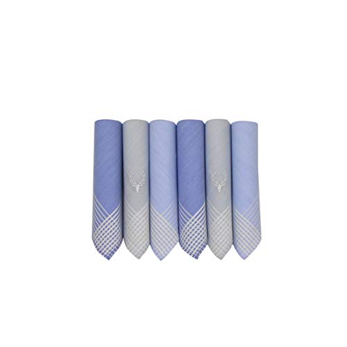 Allen Solly Men's Cotton Pastel Handkerchief Pack of 6 - Image 2