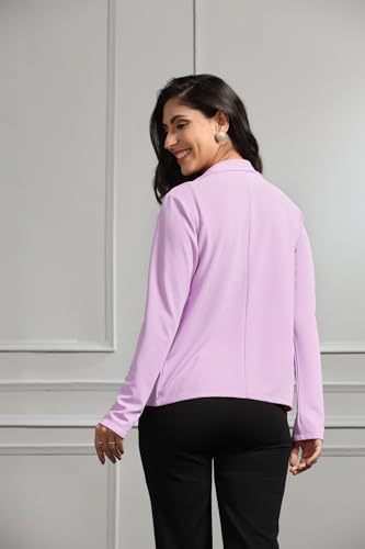 Leriya Fashion Women's Solid Relaxed Fit Full Sleeve Co-ord Blazer and Trouser Set - Authentic Leriya Clothing | UrbanThreads - Image 3