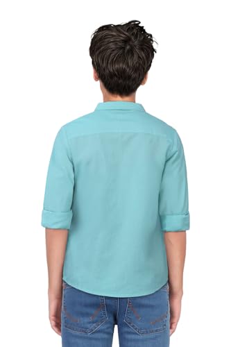 Allen Solly Boys Cotton Regular Fit Full Sleeve Shirt - Image 3