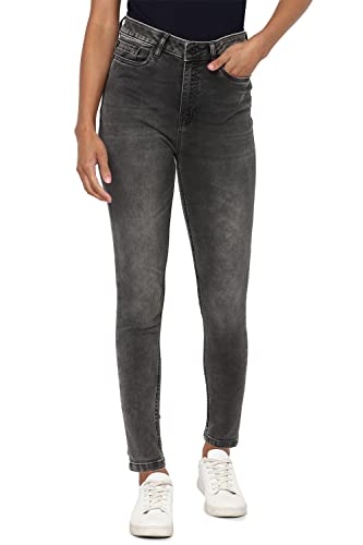 Allen Solly Women's Skinny Fit Mid Rise Jeans - Image 2
