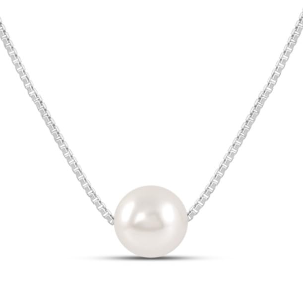 ZAVYA 925 Sterling Silver Freshwater Pearl Jewelry Set - Image 2